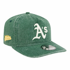 Athletics  Denim Classic 19TWENTY Adjustable Hat - Green | New Era