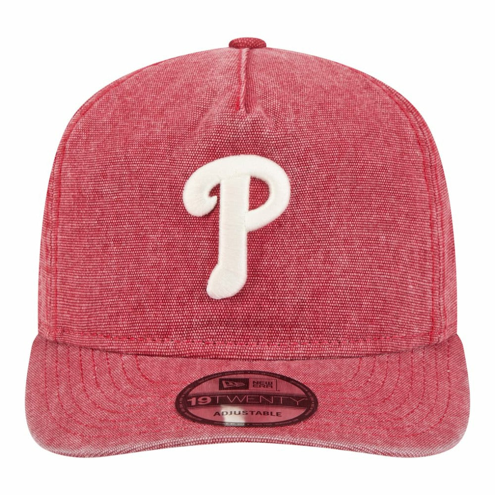 Philadelphia Phillies  Denim Classic 19TWENTY Adjustable Hat - Red | New Era