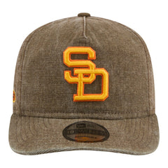 San Diego Padres Throwback Denim Classic 19TWENTY Adjustable Hat - Brown | New Era