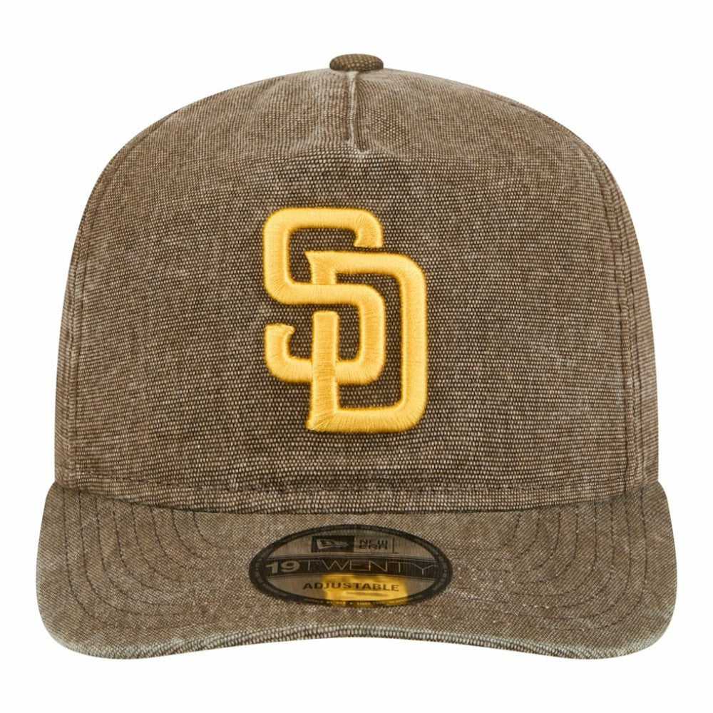 San Diego Padres  Denim Classic 19TWENTY Adjustable Hat - Brown | New Era