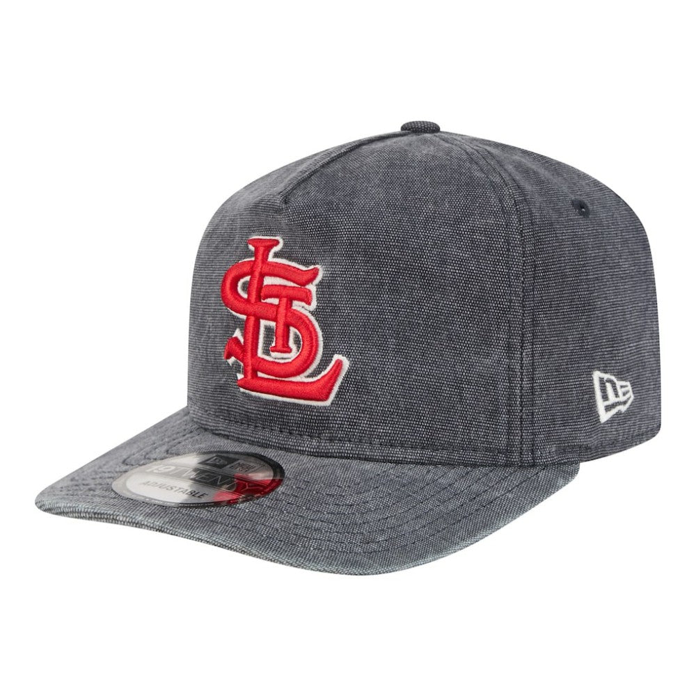 St. Louis Cardinals Throwback Denim Classic 19TWENTY Adjustable Hat - Heather Gray | New Era