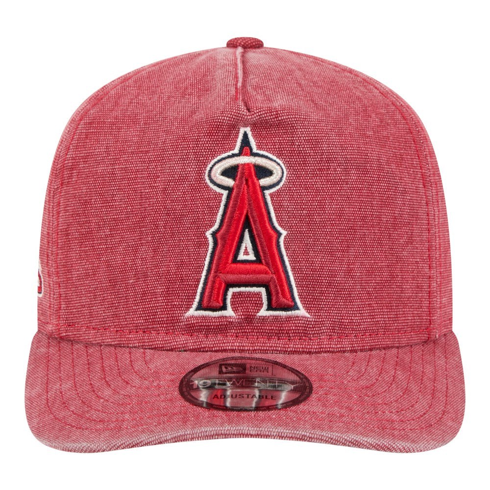 Los Angeles Angels  Denim Classic 19TWENTY Adjustable Hat - Red | New Era