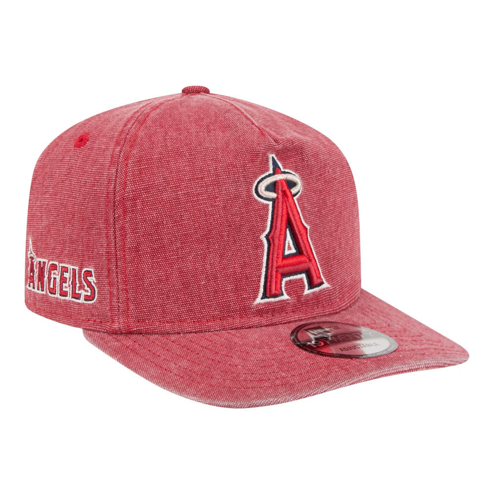 Los Angeles Angels  Denim Classic 19TWENTY Adjustable Hat - Red | New Era