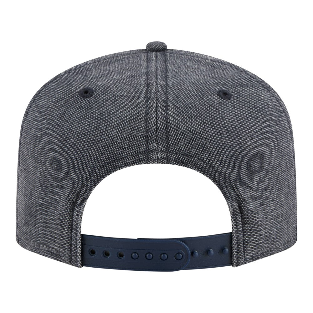 Los Angeles Dodgers Throwback Denim Classic 19TWENTY Adjustable Hat - Navy Heather | New Era
