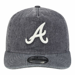 Atlanta Braves  Denim Classic 19TWENTY Adjustable Hat - Navy Heather | New Era