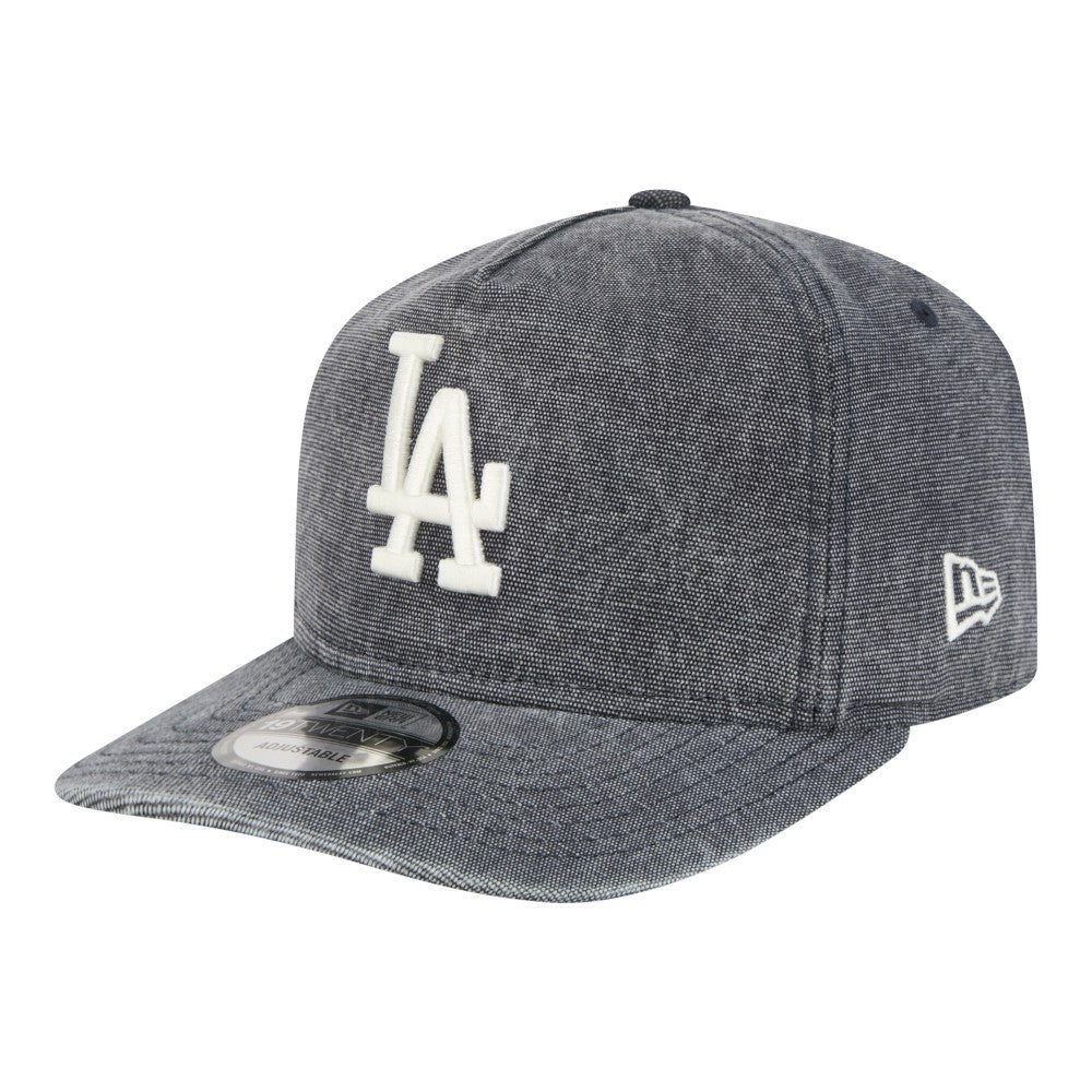 Los Angeles Dodgers  Denim Classic 19TWENTY Adjustable Hat - Navy Heather | New Era