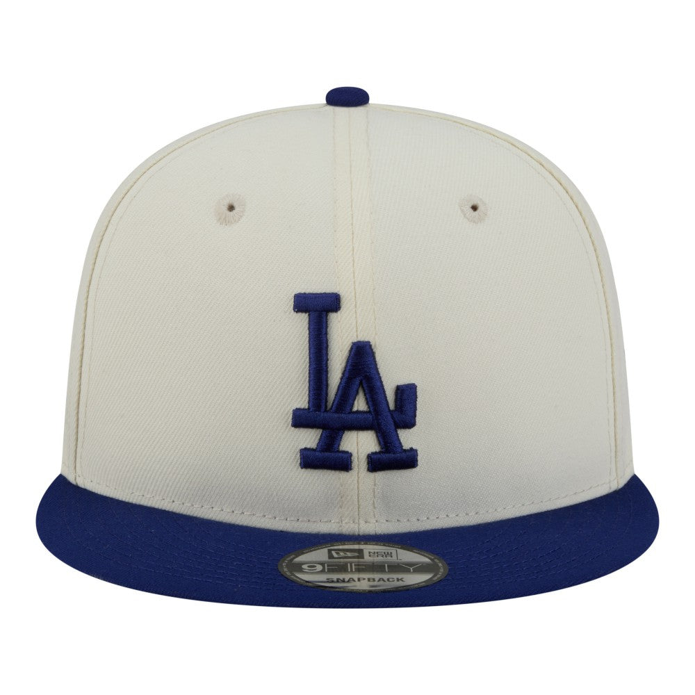 Los Angeles Dodgers Localized 9FIFTY Snapback Hat - Cream/Royal | New Era