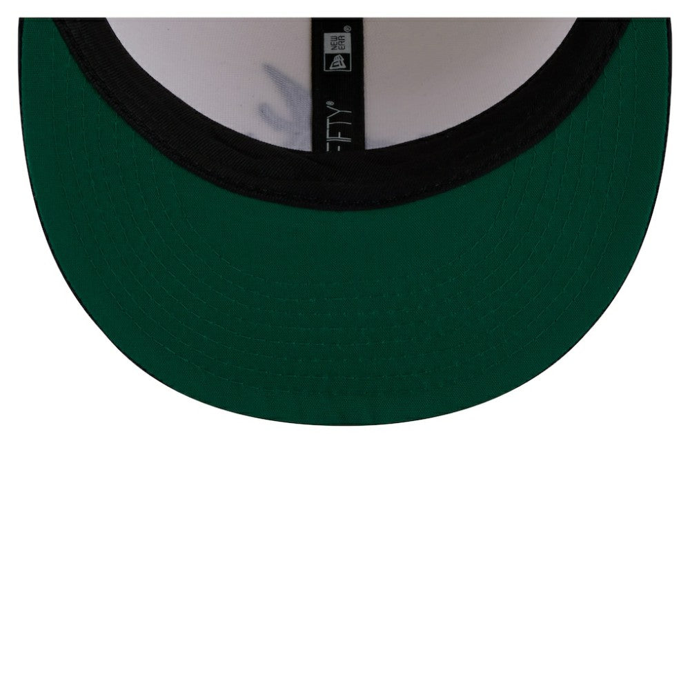 Atlanta Braves Localized 9FIFTY Snapback Hat - Cream/Navy | New Era