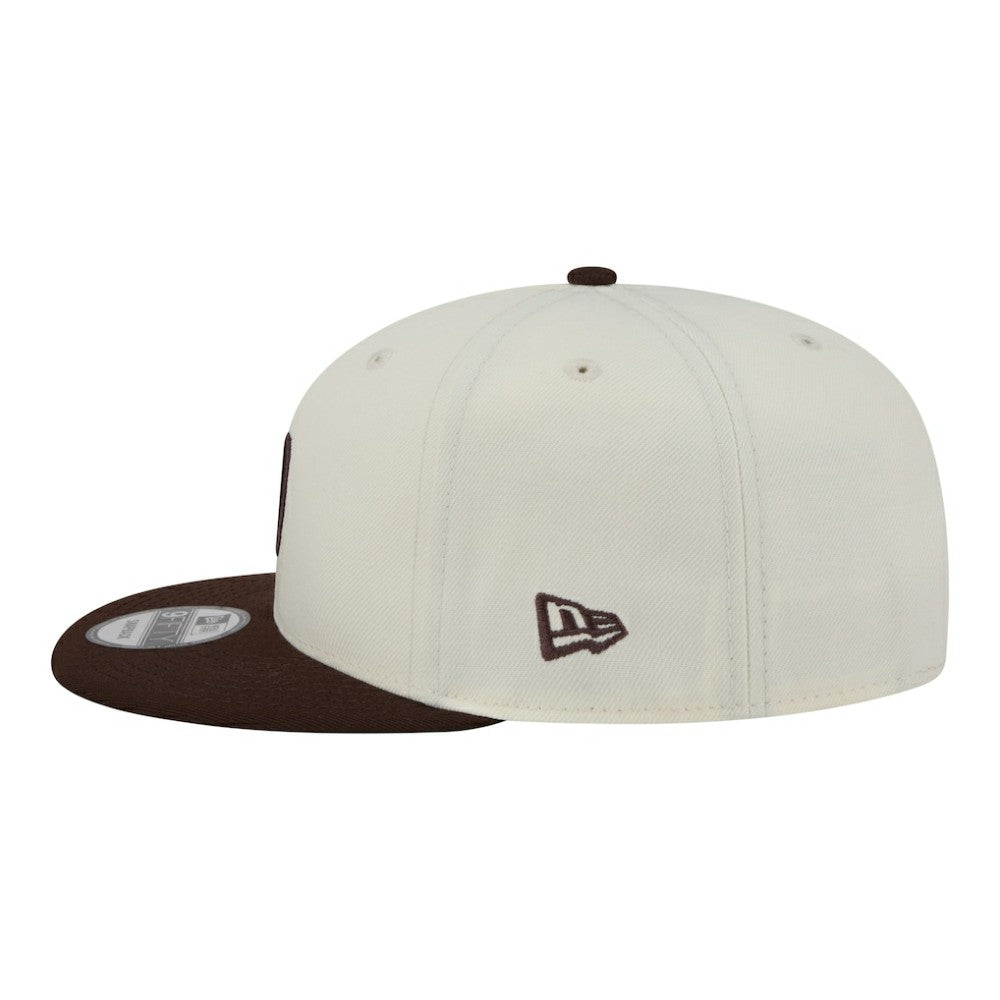 San Diego Padres Localized 9FIFTY Snapback Hat - Cream/Brown | New Era