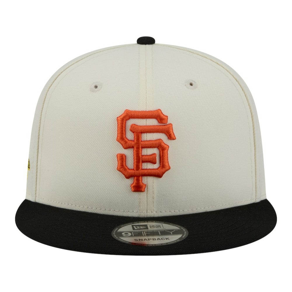 San Francisco Giants Localized 9FIFTY Snapback Hat - Cream/Black | New Era