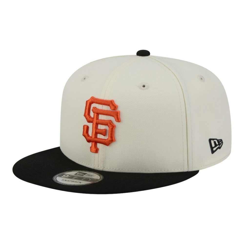 San Francisco Giants Localized 9FIFTY Snapback Hat - Cream/Black | New Era