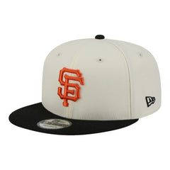San Francisco Giants Localized 9FIFTY Snapback Hat - Cream/Black | New Era