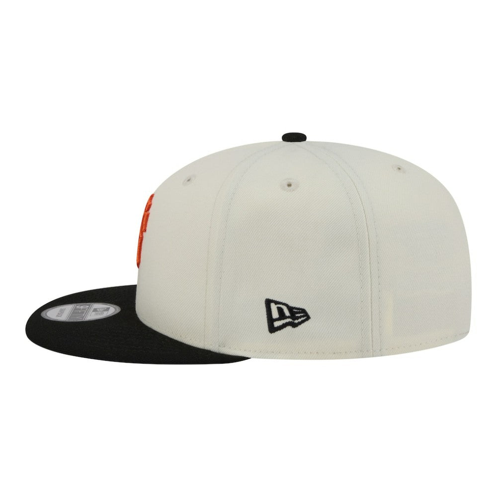 San Francisco Giants Localized 9FIFTY Snapback Hat - Cream/Black | New Era