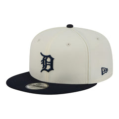 Detroit Tigers Localized 9FIFTY Snapback Hat - Cream/Navy | New Era