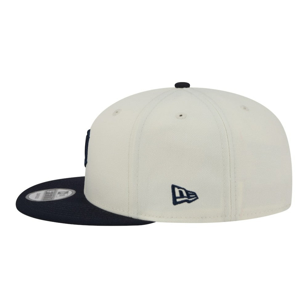 Detroit Tigers Localized 9FIFTY Snapback Hat - Cream/Navy | New Era