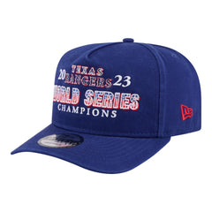 Texas Rangers 2023 World Series Champions Historic 9FIFTY A-Frame Snapback Hat - Royal | New Era