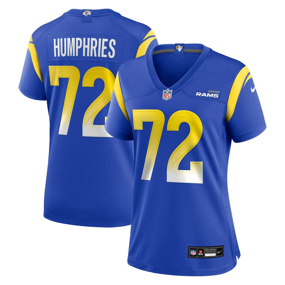 D.J. Humphries Los Angeles Rams Women's Team Game Jersey - Royal | Nike sale