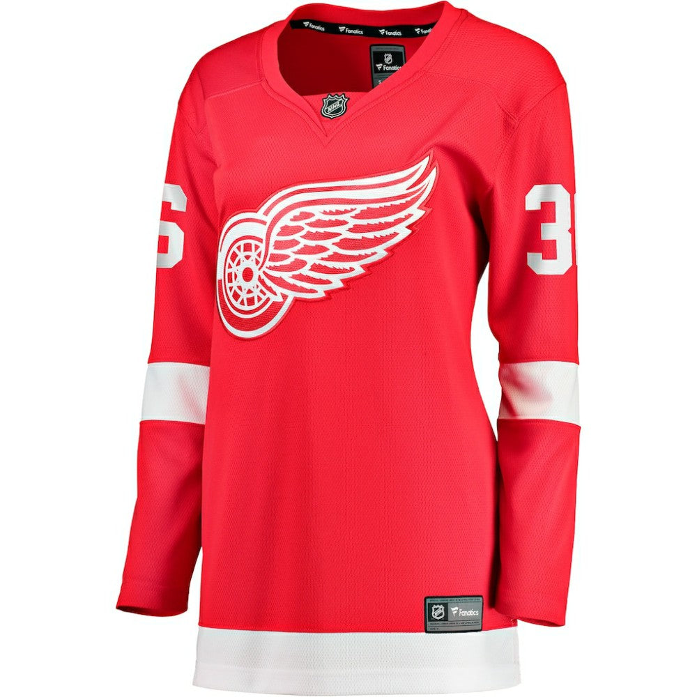 John Gibson Detroit Red Wings Fanatics Women's Home Breakaway Jersey Red