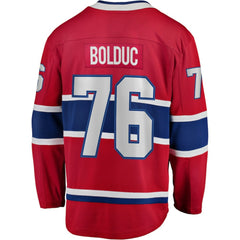 Zack Bolduc Montreal Canadiens Fanatics Home Breakaway Jersey Red