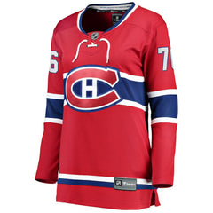 Zack Bolduc Montreal Canadiens Fanatics Women's Home Breakaway Jersey Red