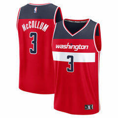 CJ McCollum Washington Wizards Youth Fast Break Replica Player Jersey - Icon Edition - Red | Fanatics for sale