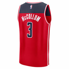 CJ McCollum Washington Wizards Youth Fast Break Replica Player Jersey - Icon Edition - Red | Fanatics for sale