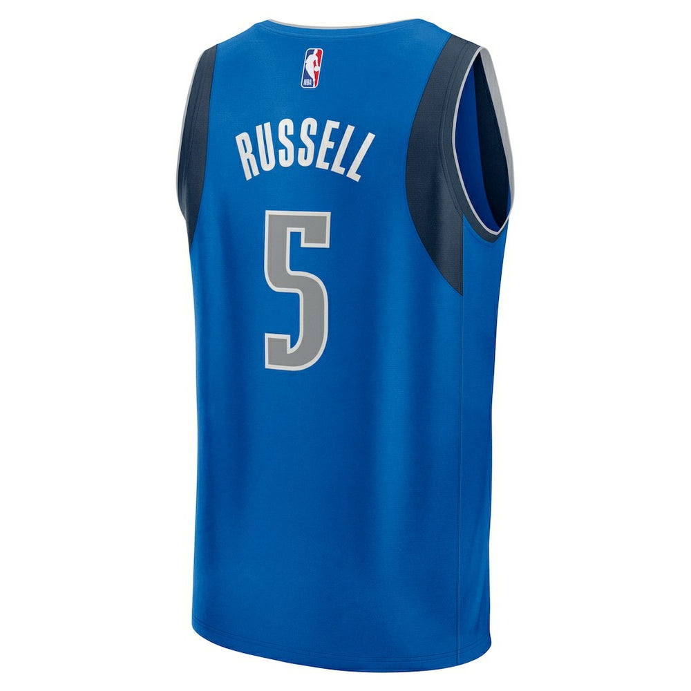 D'Angelo Russell Dallas Mavericks Fast Break Replica Player Jersey sale - Icon Editi- Blue | Fanatics sale