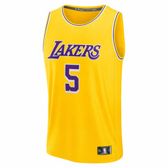 Deandre Ayton Los Angeles Lakers Fast Break Replica Player Jersey - Icon Edition - Gold | Fanatics for sale