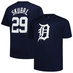 Tarik Skubal Detroit Tigers Big & Tall Name & Number T-Shirt - Navy
