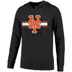 Juan Soto New York Mets Majestic Threads Lightweight Name & Number Hoodie - Black