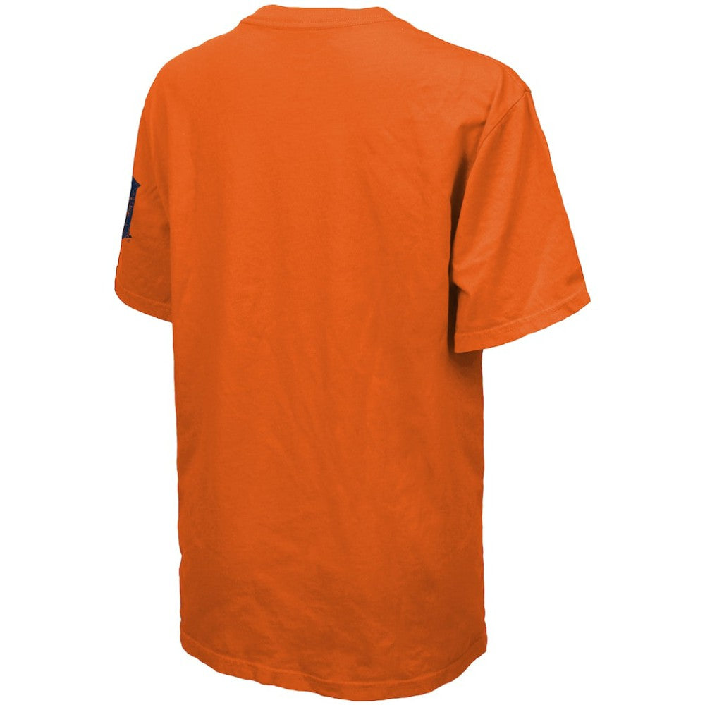 Tarik Skubal Detroit Tigers Majestic Threads Women's Oversized Name & Number T-Shirt - Orange