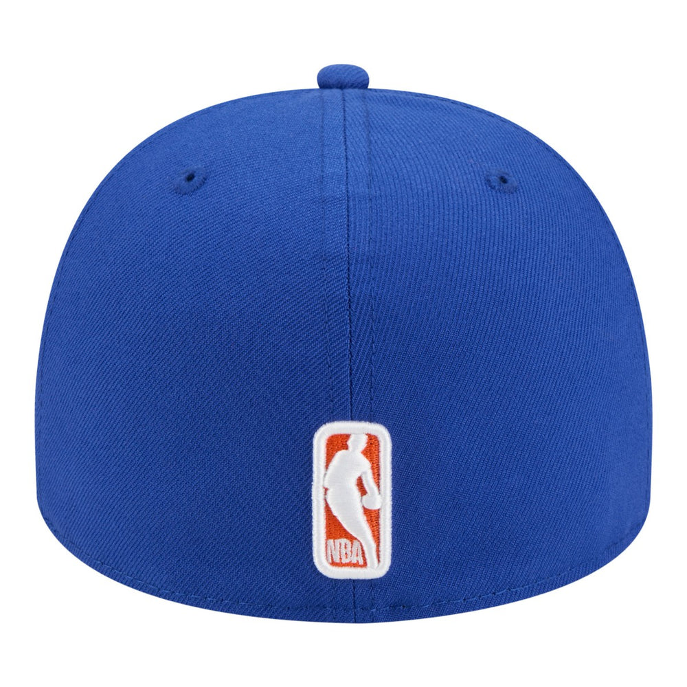 New York Knicks Injection Cartoon Logo A-Frame 59FIFTY Fitted Hat - Blue | New Era discount