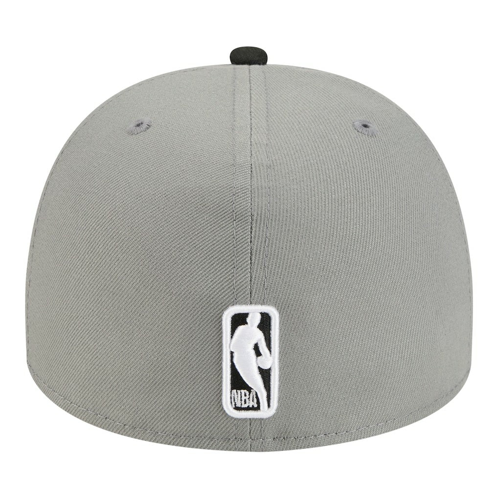 Brooklyn Nets Injection Cartoon Logo A-Frame 59FIFTY Fitted Hat - Gray | New Era outlet
