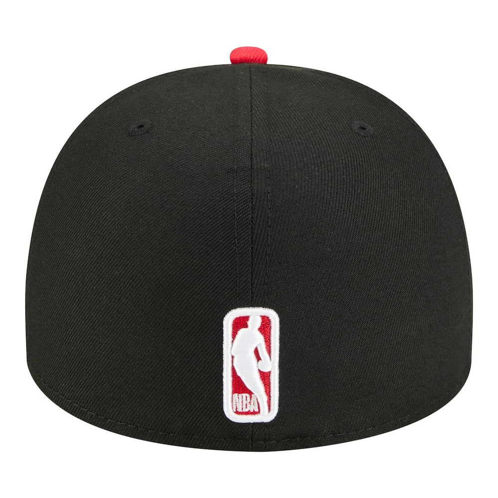 Chicago Bulls Injection Cartoon Logo A-Frame 59FIFTY Fitted Hat - Black | New Era sale
