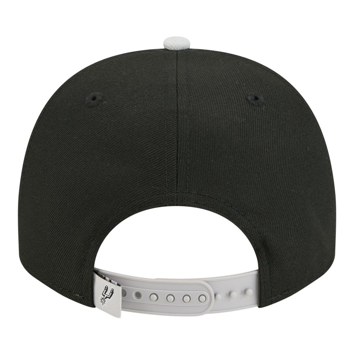 San Antonio Spurs Injection Cartoon Logo A-Frame 9FIFTY Adjustable Hat - Black | New Era shop