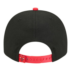 Chicago Bulls Injection Cartoon Logo A-Frame 9FIFTY Adjustable Hat - Black | New Era shop
