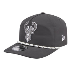 Milwaukee Bucks Tonal Rope 19TWENTY Adjustable Hat - Graphite | New Era on sale