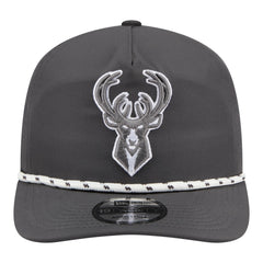 Milwaukee Bucks Tonal Rope 19TWENTY Adjustable Hat - Graphite | New Era on sale