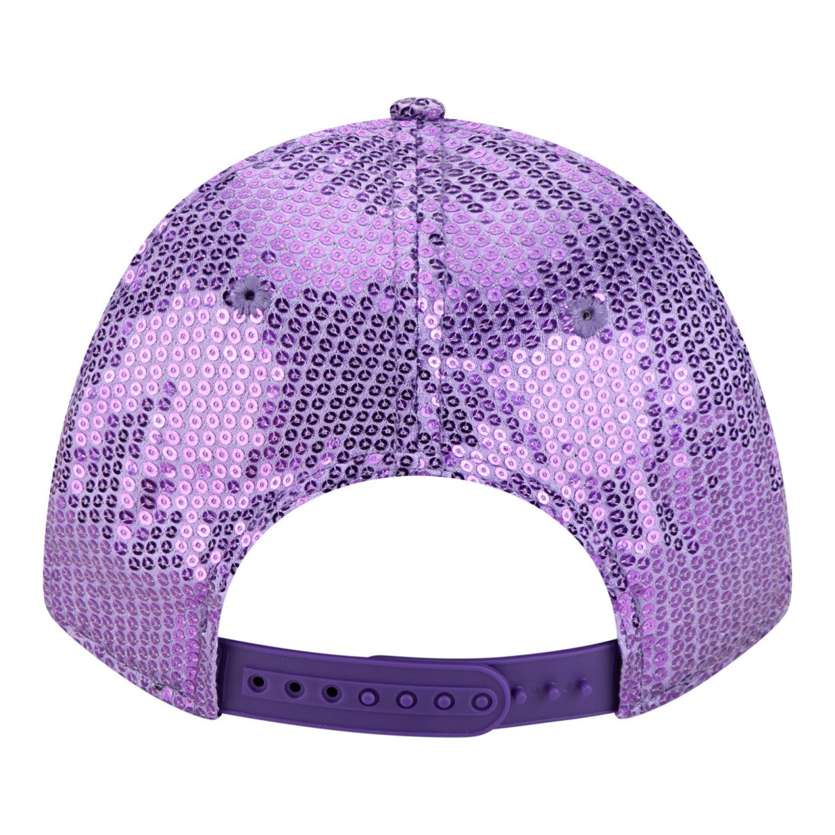 Los Angeles Lakers Women's Sequin M-Crown 9FORTY Adjustable Hat - Purple | New Era online
