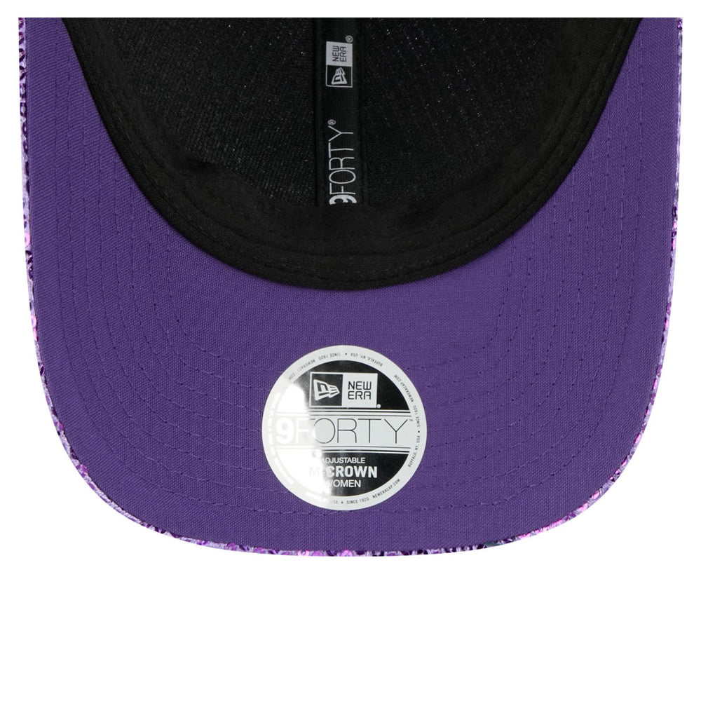 Los Angeles Lakers Women's Sequin M-Crown 9FORTY Adjustable Hat - Purple | New Era online