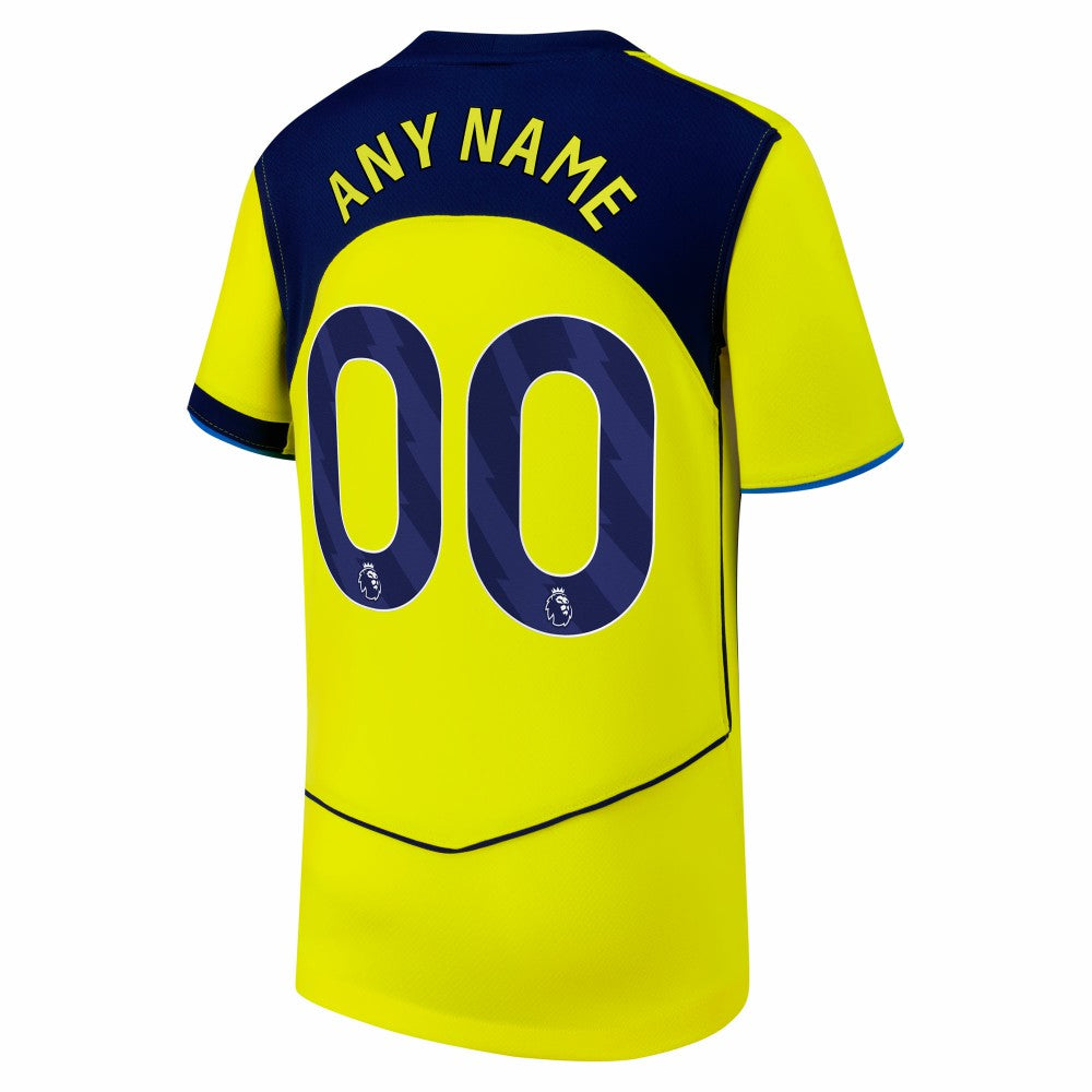 Tottenham Hotspur Youth 2025/26 Third Replica Custom Jersey - Yellow | Nike on sale