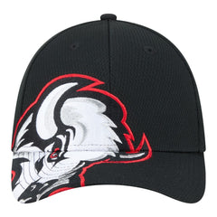 Buffalo Sabres New Era Oversized Logo M-Crown Flex 39THIRTY Hat Black