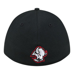 Buffalo Sabres New Era Oversized Logo M-Crown Flex 39THIRTY Hat Black