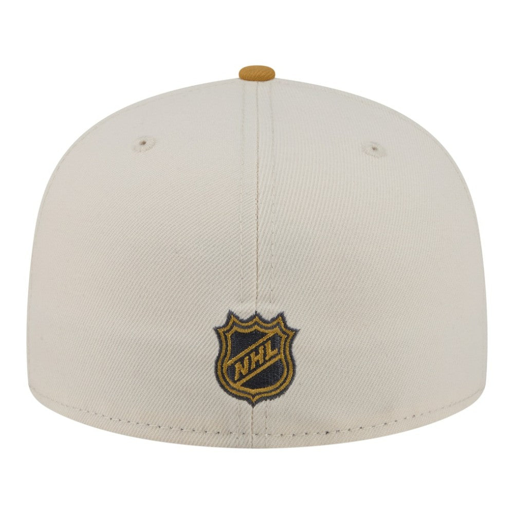 New York Rangers New Era Colorpack Two-Tone 59FIFTY Fitted Hat Cream/Tan