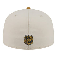 San Jose Sharks New Era Colorpack Two-Tone 59FIFTY Fitted Hat Cream/Tan