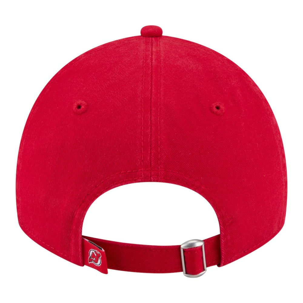New Jersey Devils New Era Unisex Mascot Patch 9TWENTY Adjustable Hat Red