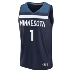 Terrence Shannon Jr. Minnesota Timberwolves Fast Break Replica Jersey - Navy - Icon Edition | Fanatics on sale