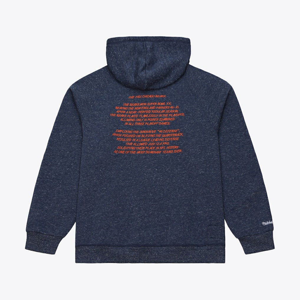 Chicago Bears 1985 Super Bowl Champions Winning Streak Hoodie - Navy for sale