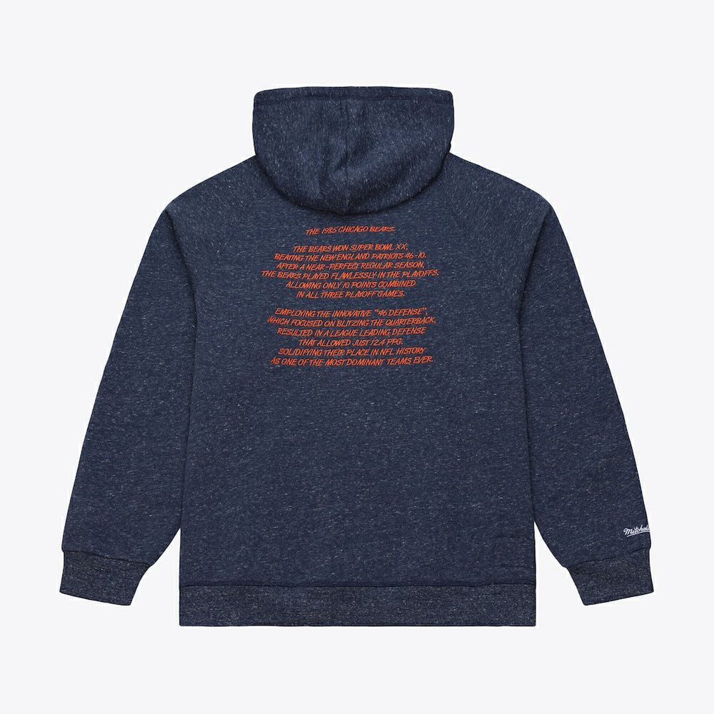 Chicago Bears 1985 Super Bowl Champions Winning Streak Hoodie - Navy for sale