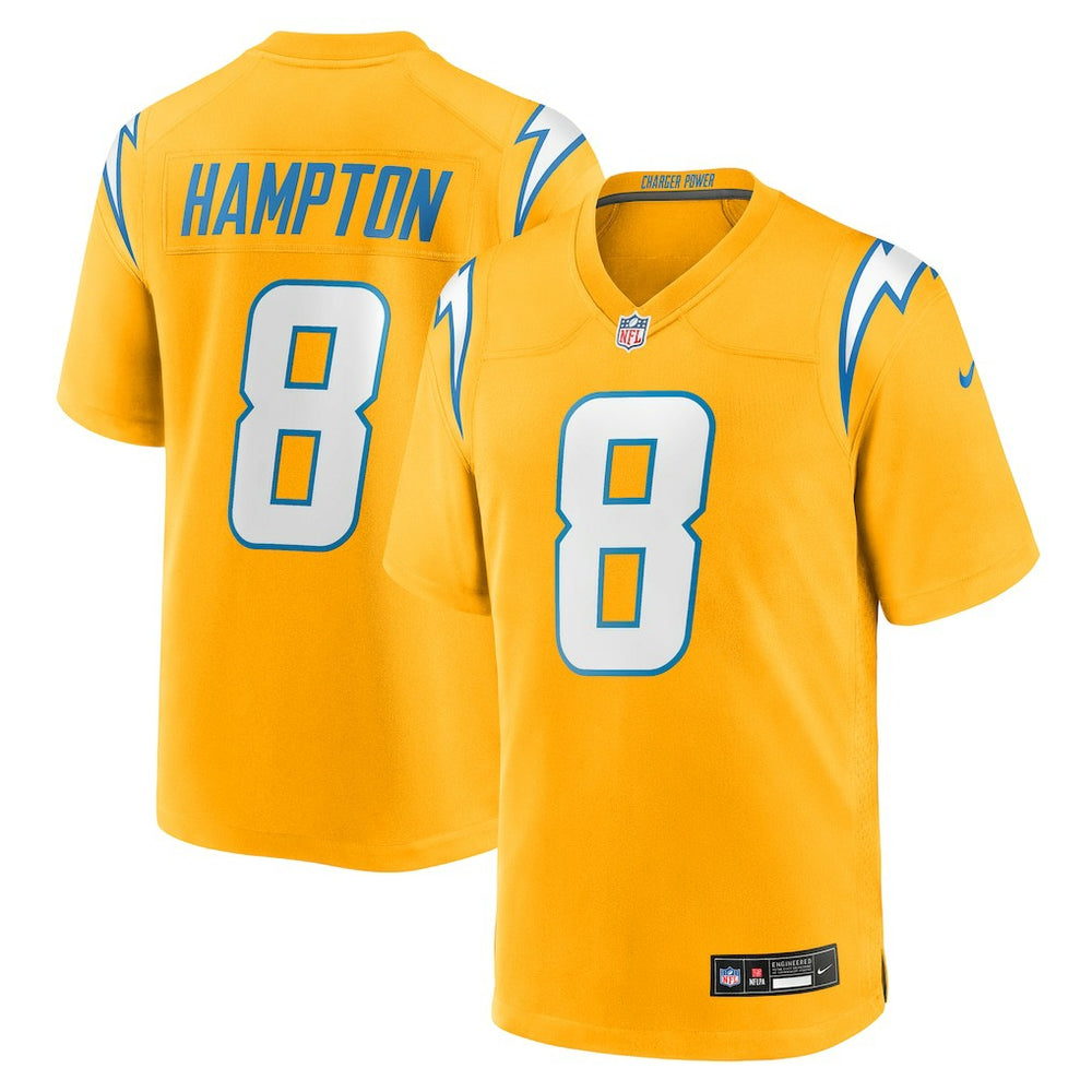 Omarion Hampton Los Angeles Chargers Alternate Charger Power Game Player Jersey - Gold | Nike discount